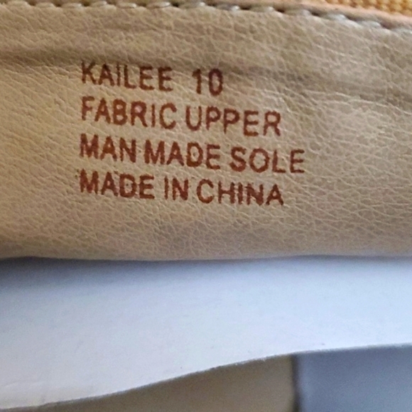 Zigi Soho Women's Kailee Espadrille Mules Size 10, Sand Color - Picture 6 of 6